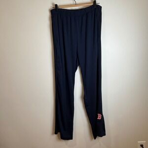 Boston Red Sox Navy Blue Polyester Athletic Jogger Sweatpants L/G